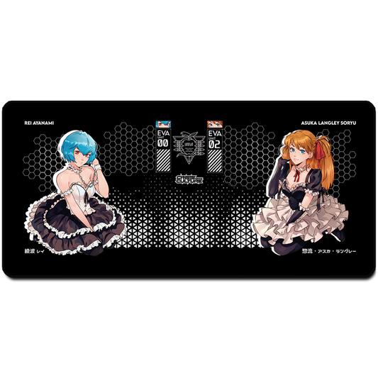 EVA Lolita Asuka & Rei Mousepad