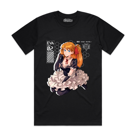 EVA Lolita Asuka Shirt - Black
