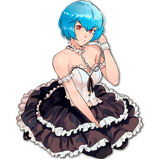 EVA Lolita Rei Sticker