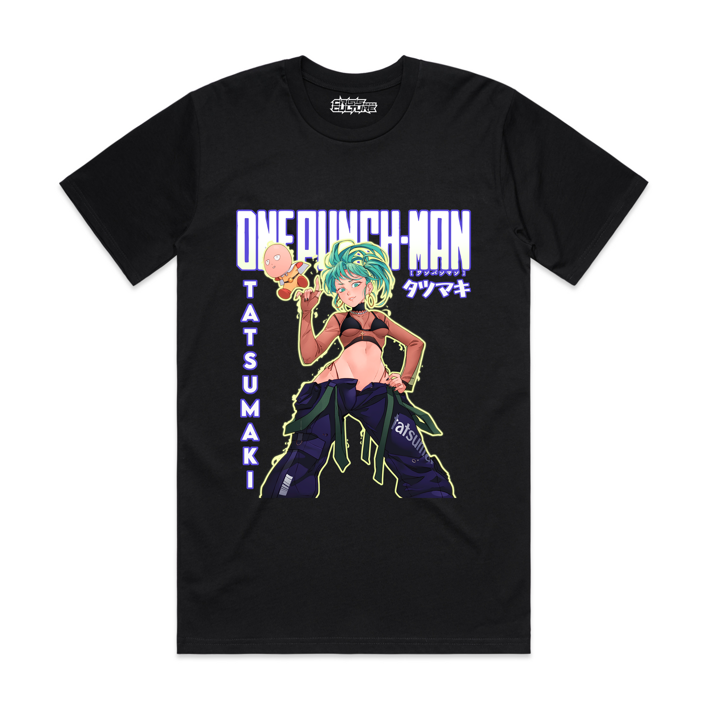 OPM Goth Tatsumaki Shirt - Black